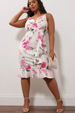 Ruffle Midi Dress