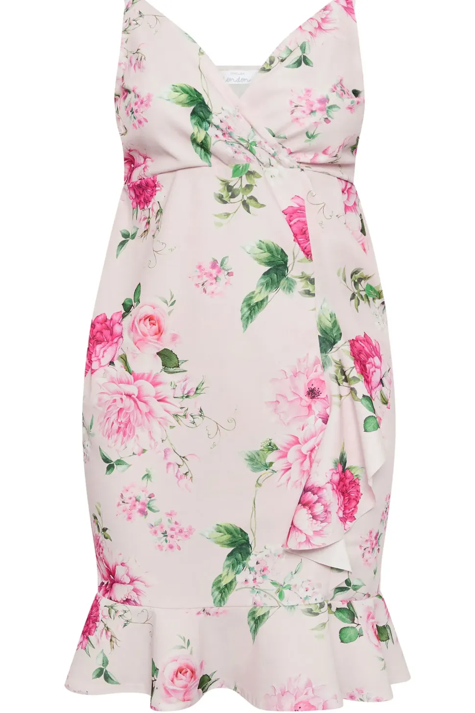 Ruffle Midi Dress