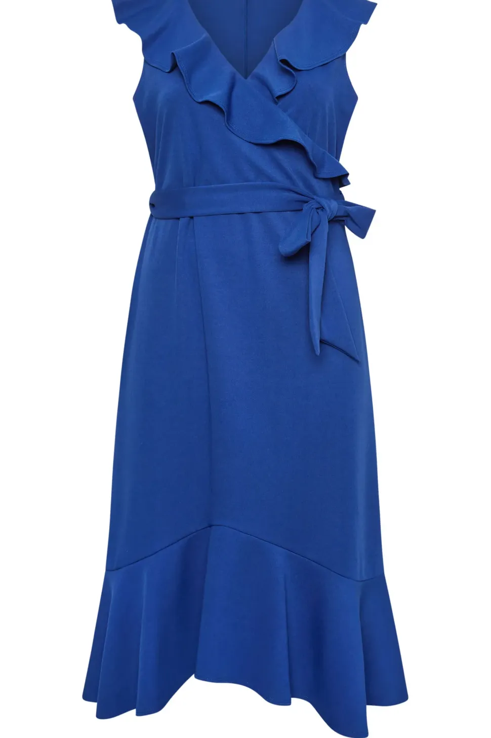 Ruffle Wrap Dress