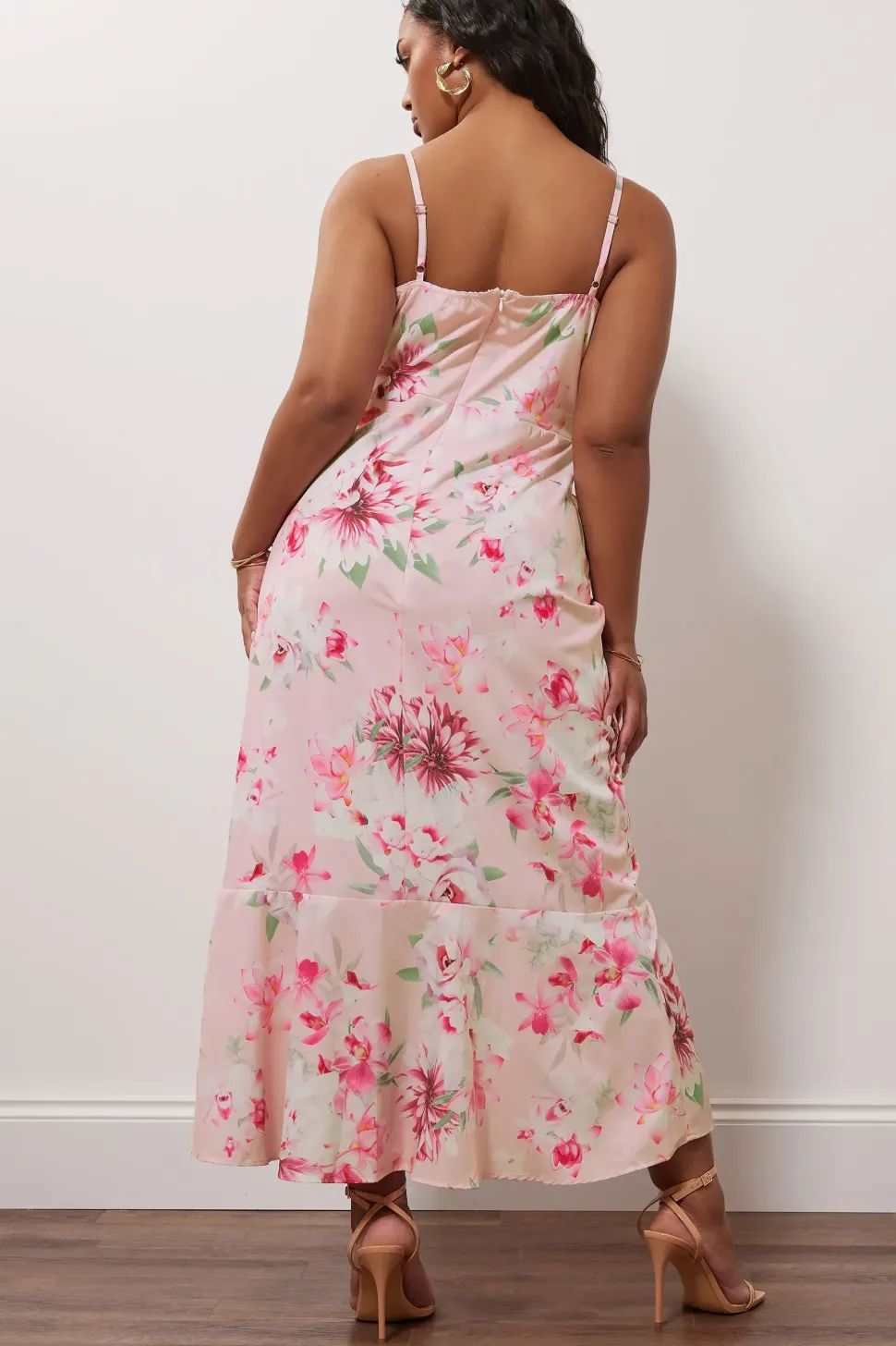 Ruffle Wrap Dress