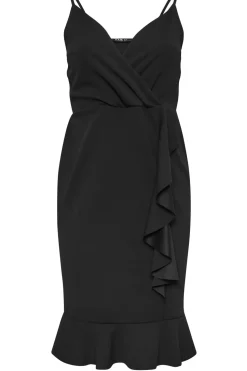 Ruffle Wrap Dress