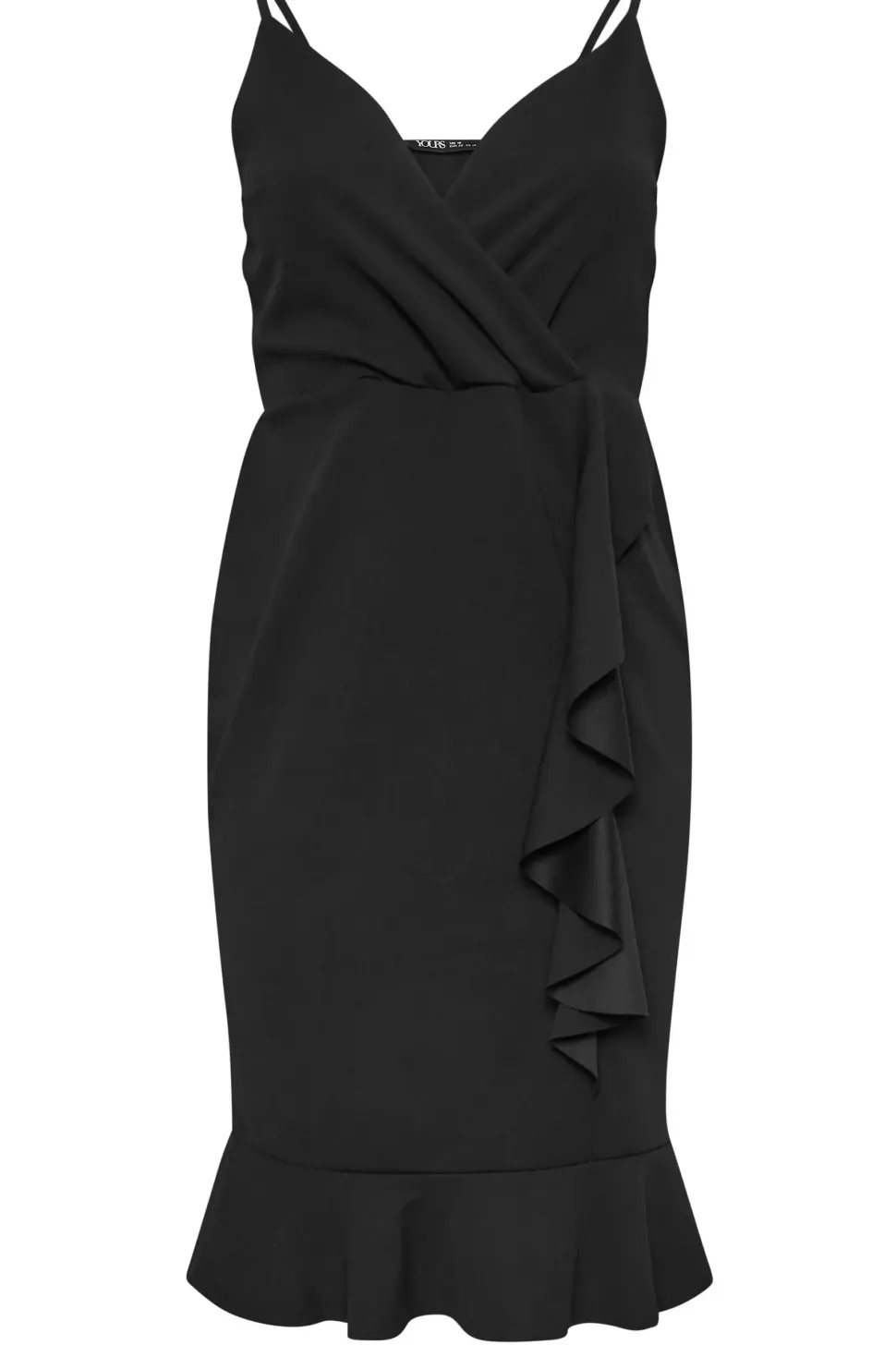 Ruffle Wrap Dress
