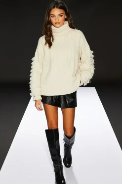 Runway 1.8.1.8 Chain Detail Knee-high Riding Boots