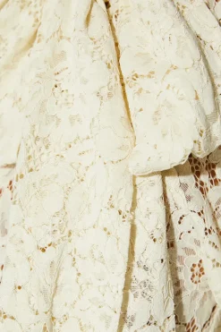 Runway 1.8.1.8 Chantilly Lace Pussy Bow Blouse