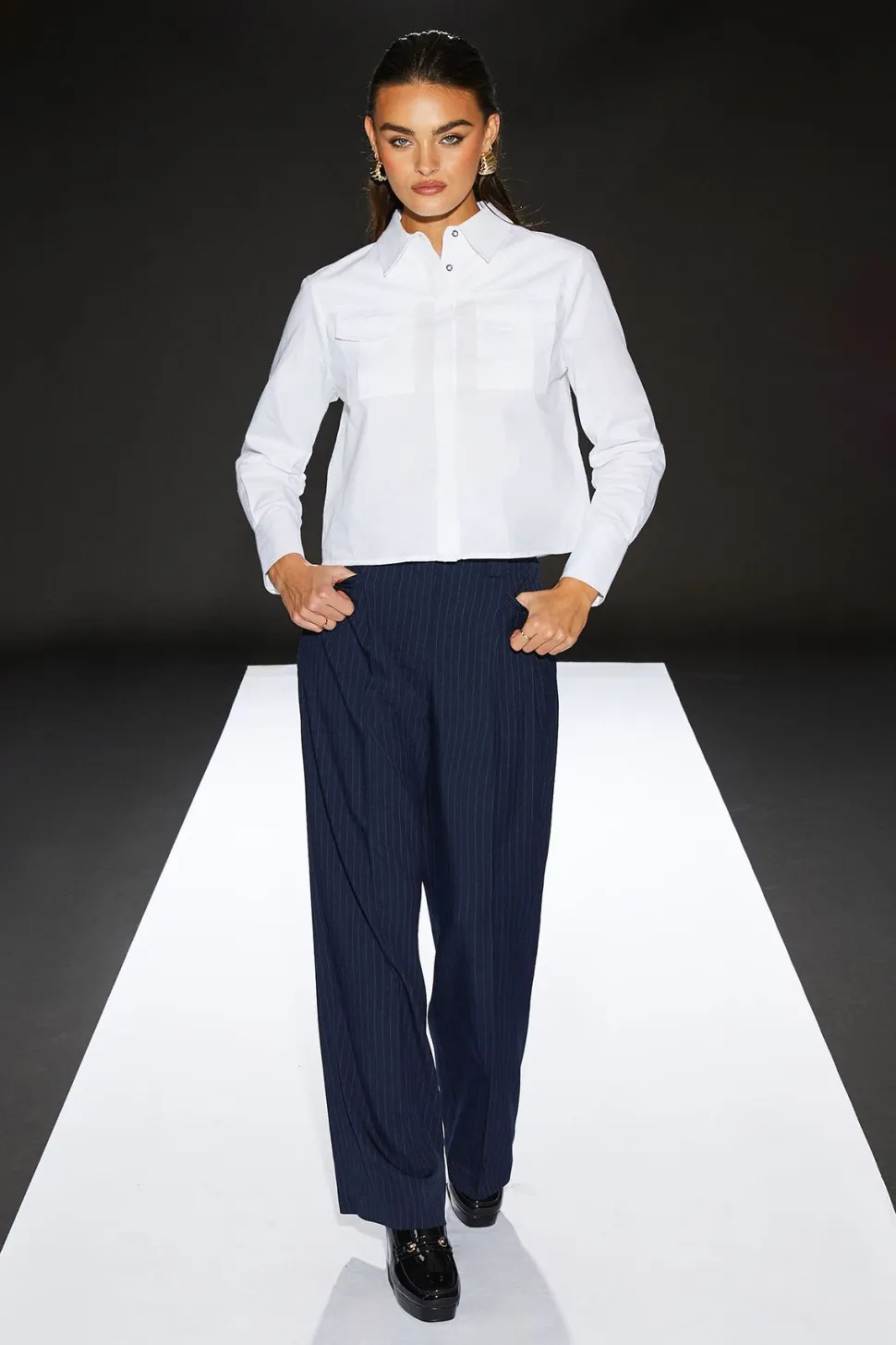 Runway 1.8.1.8 Pleat Detail Trouser