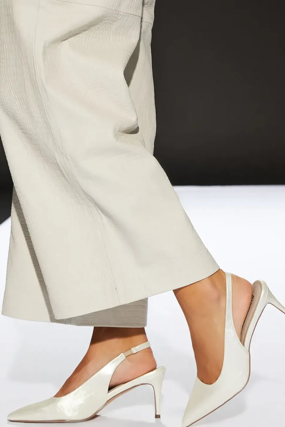 Runway 1.8.1.8 Slingback Stiletto Court Shoes