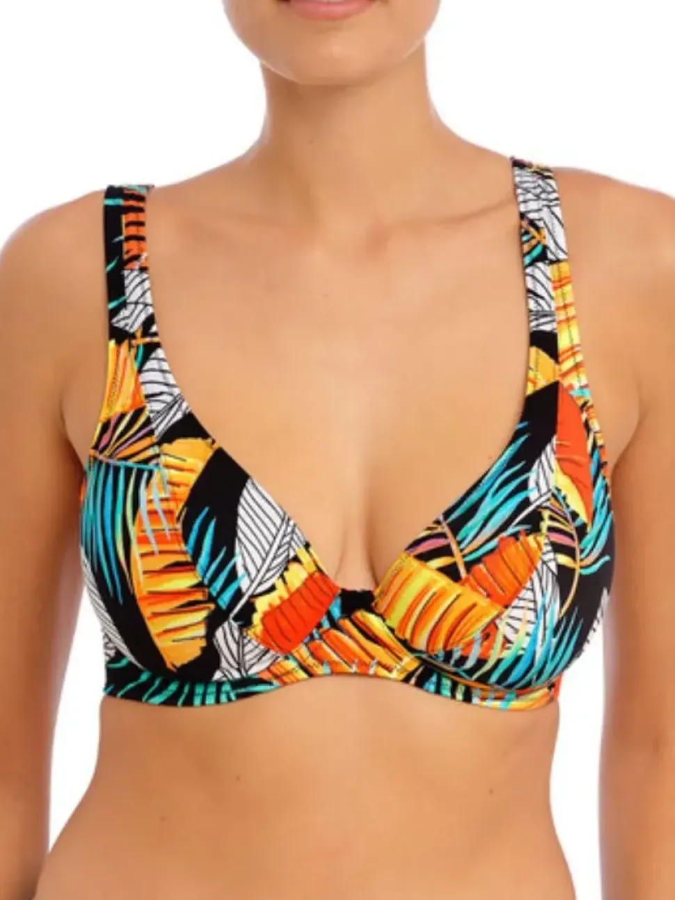 Samba Nights High Apex Bikini Top