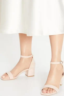 Sammie Low Block Barely There Heels