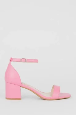Sammy Low Block Barely There Heels