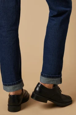 Sanya Brogue Detail Lace Up Flat Shoe