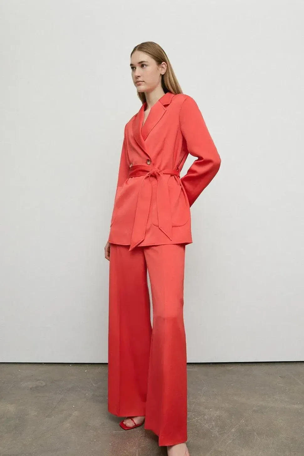 Satin Premium Wide Leg Trouser