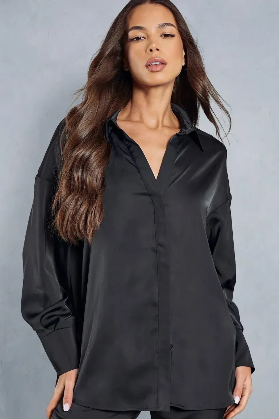 Satin Relaxed Shirt
