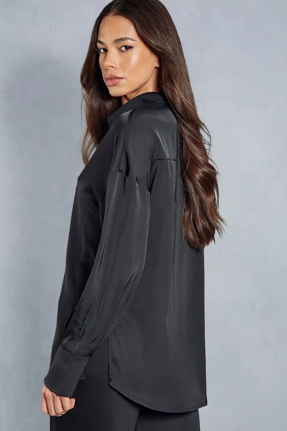 Satin Relaxed Shirt