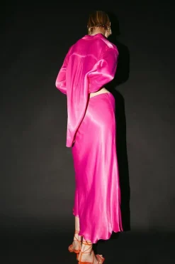 Satin Slip Skirt