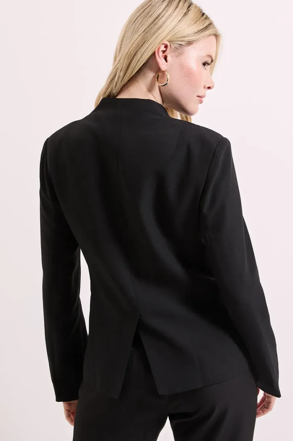 Satin Sweetheart Neckline Jacket