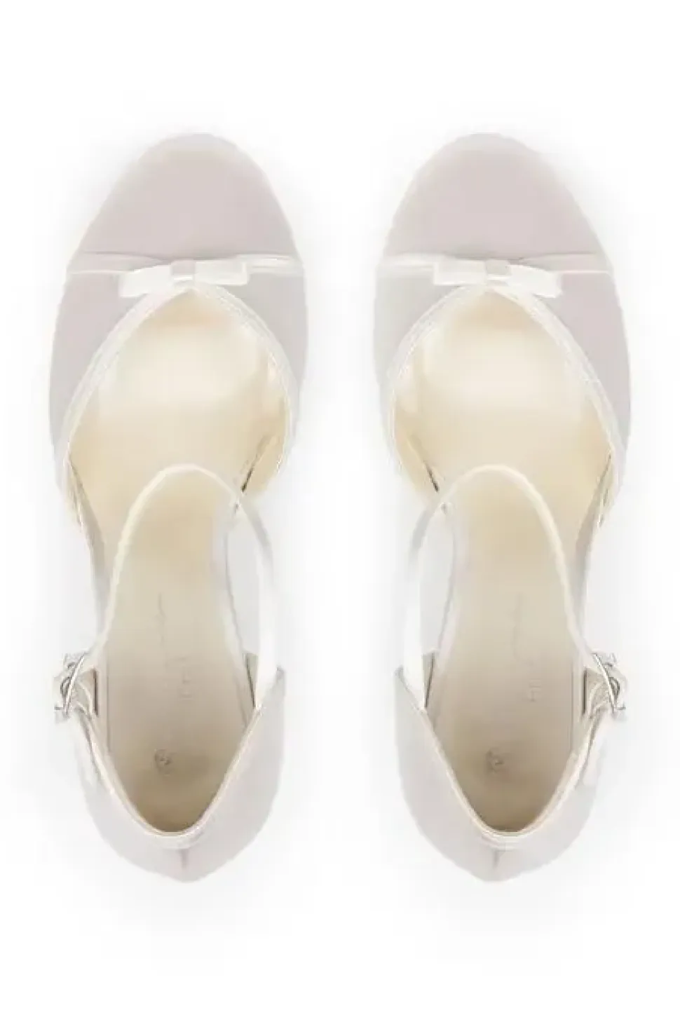 Satin 'Castello' High Heel Block Heel Court Shoes