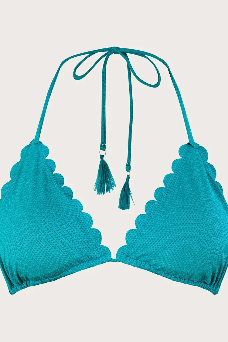 Scallop Bikini Top
