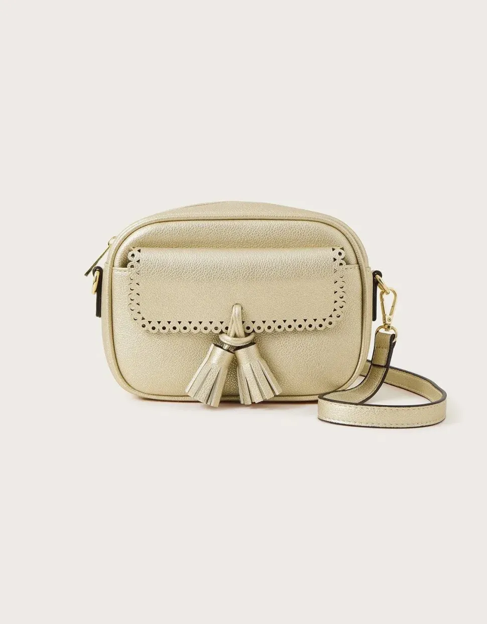 Scalloped Camera Bag