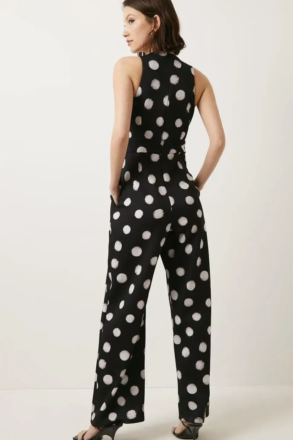 Scuba Spot V Neck Jumpsuit