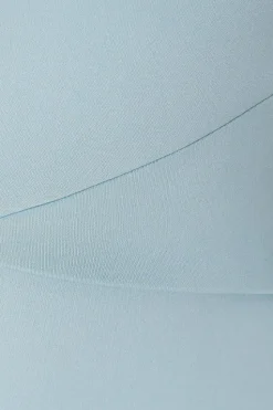 Scuba Wrap Detail Pencil Dress