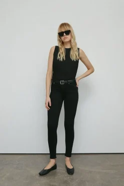 98s Denim Mid Rise Skinny Jean