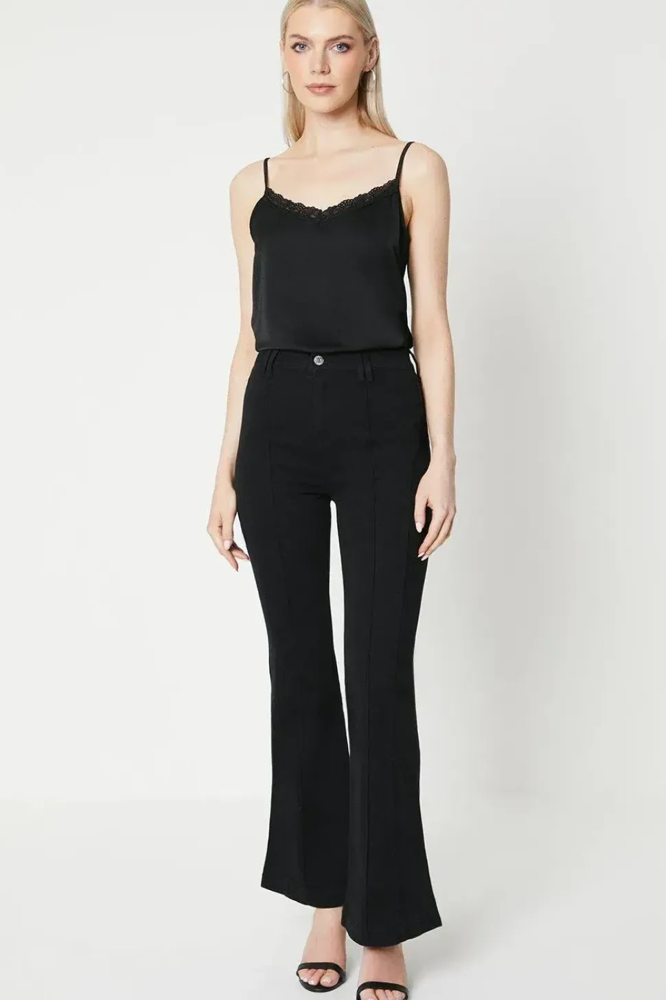 Seam Detail Flare Jean