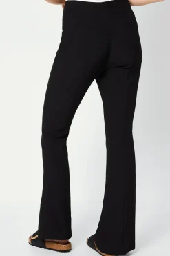 Seam Detail Kickflare Trouser