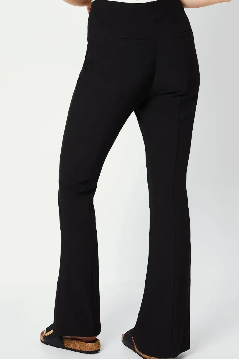 Seam Detail Kickflare Trouser