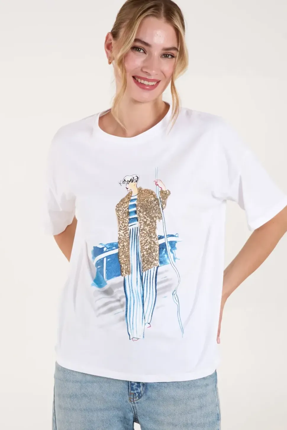 Sequin Cruise T-Shirt