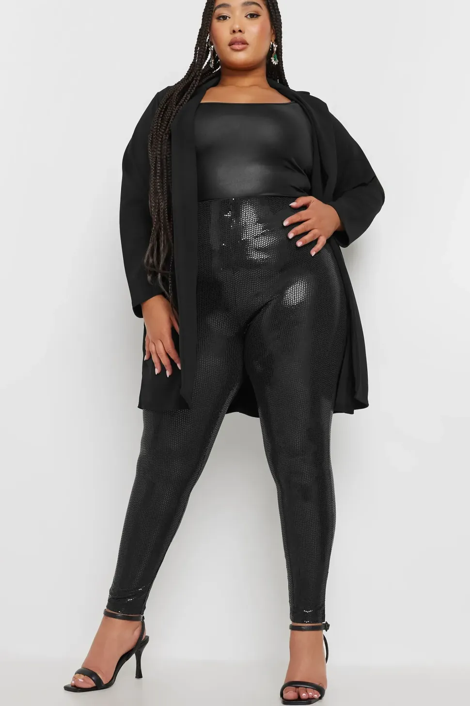 Sequin Detail Leggings