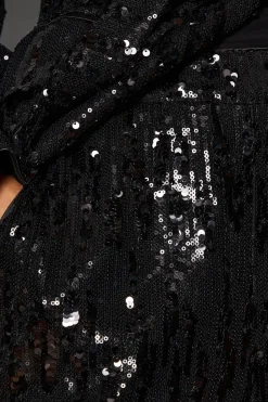 Sequin Kickflare Trouser