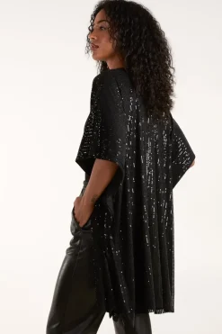 Sequin Kimono