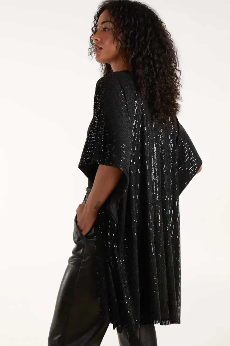 Sequin Kimono