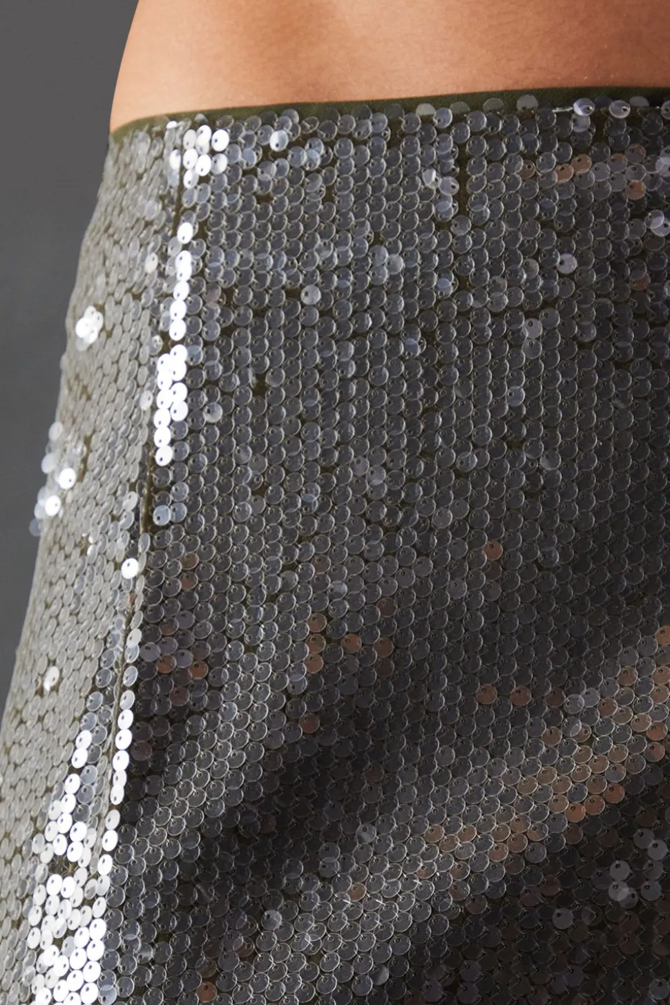 Sequin Maxi Skirt