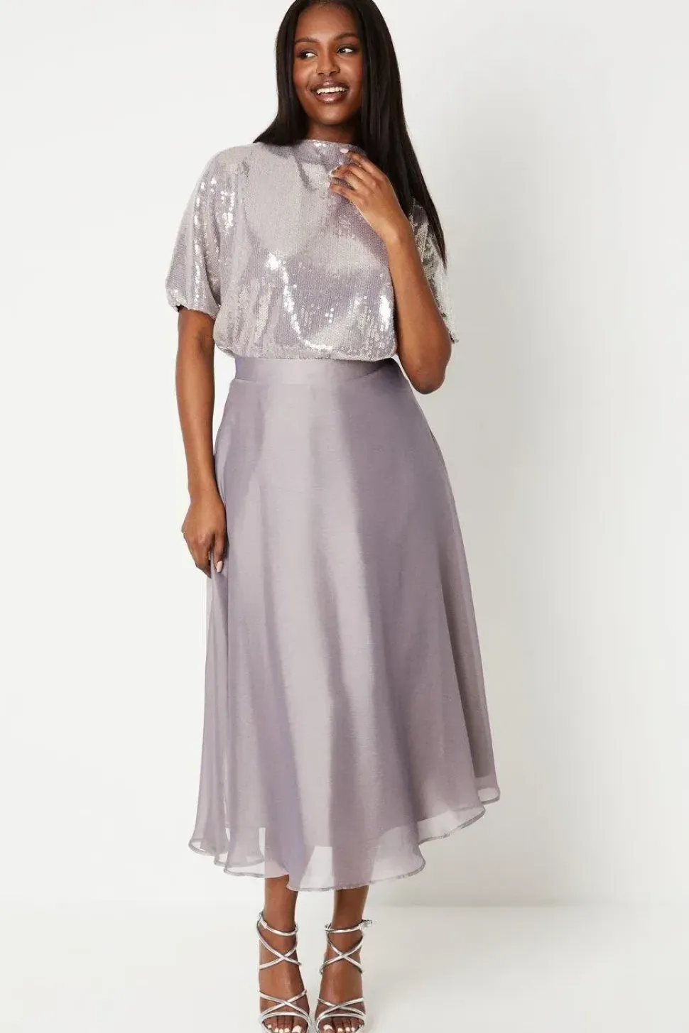 Sequin Oversized Tee