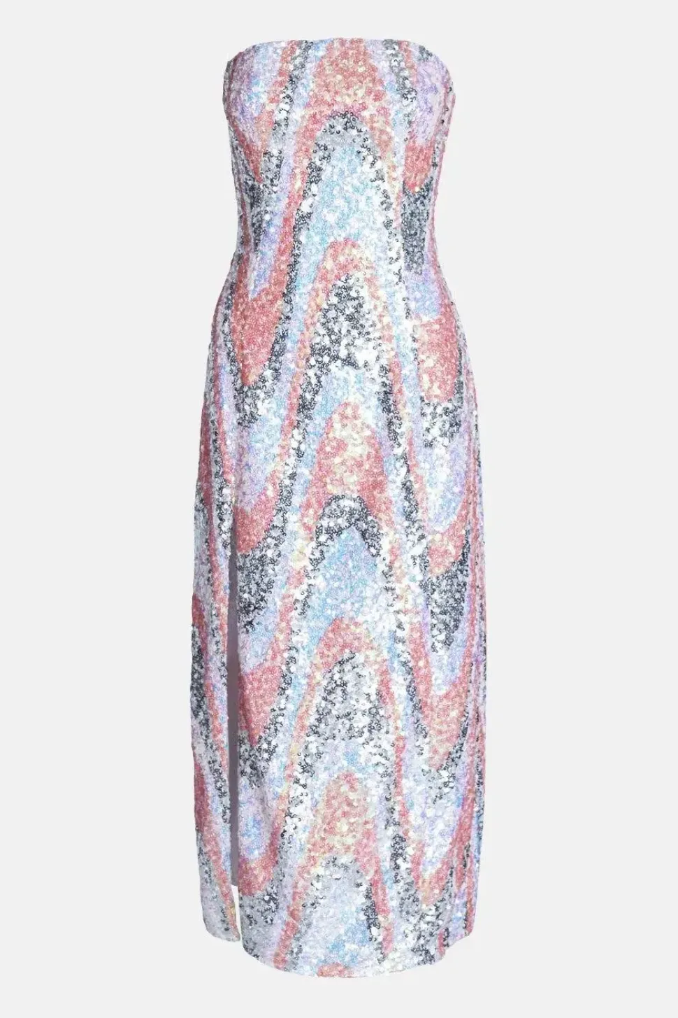 Sequin Swirl Midi Dress