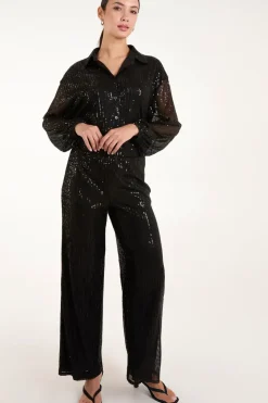 Sequin Trousers