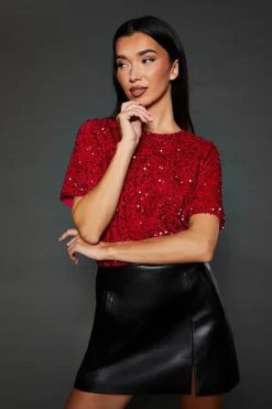 Sequin T-shirt