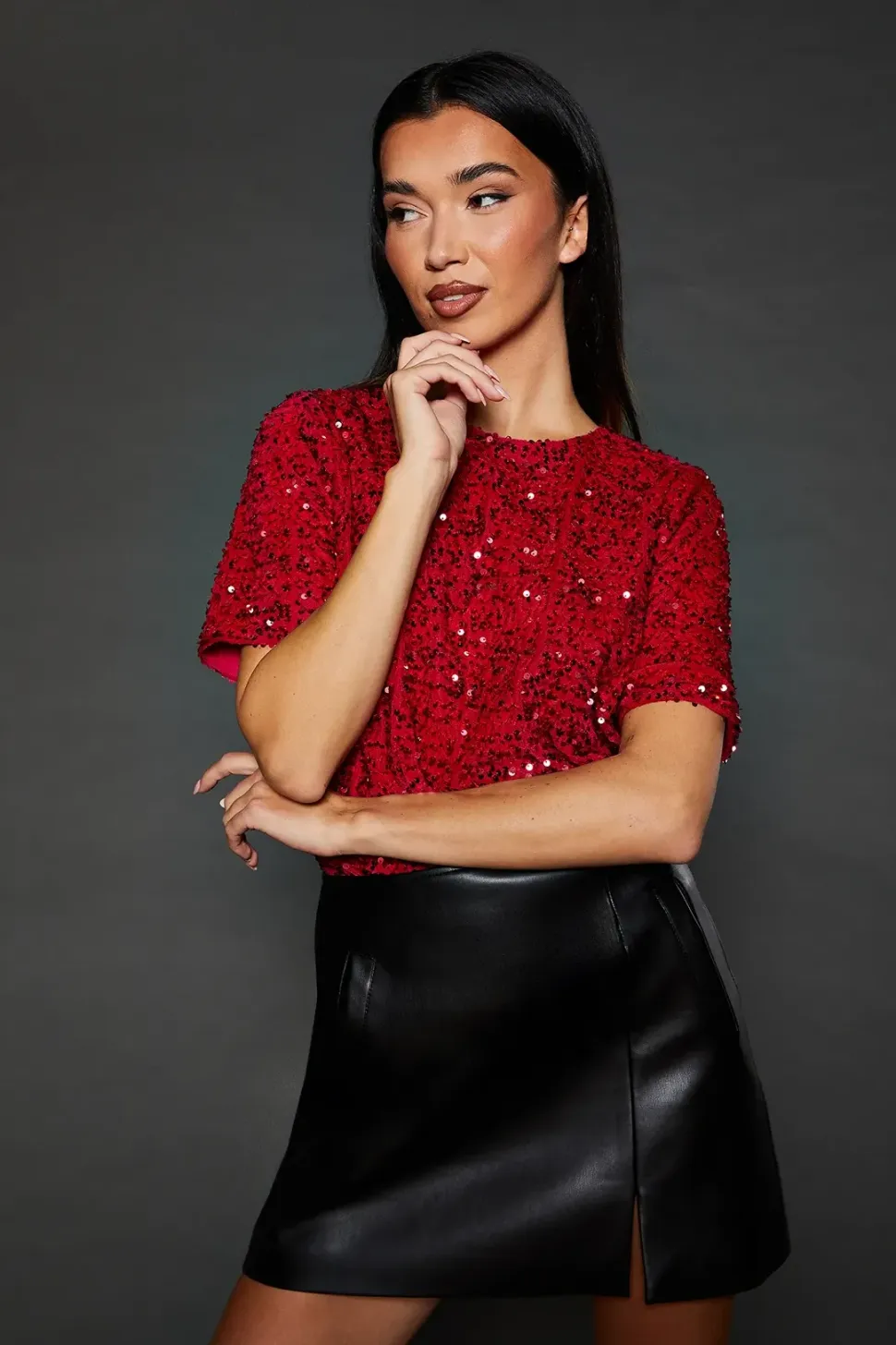 Sequin T-shirt
