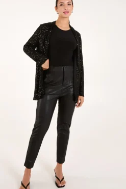 Sequin Waterfall Cardigan