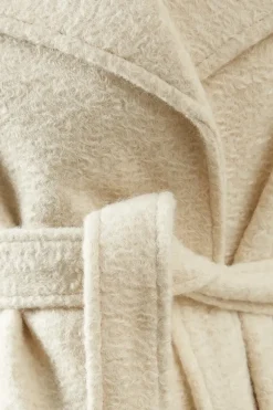 Shawl Collar Belted Coat