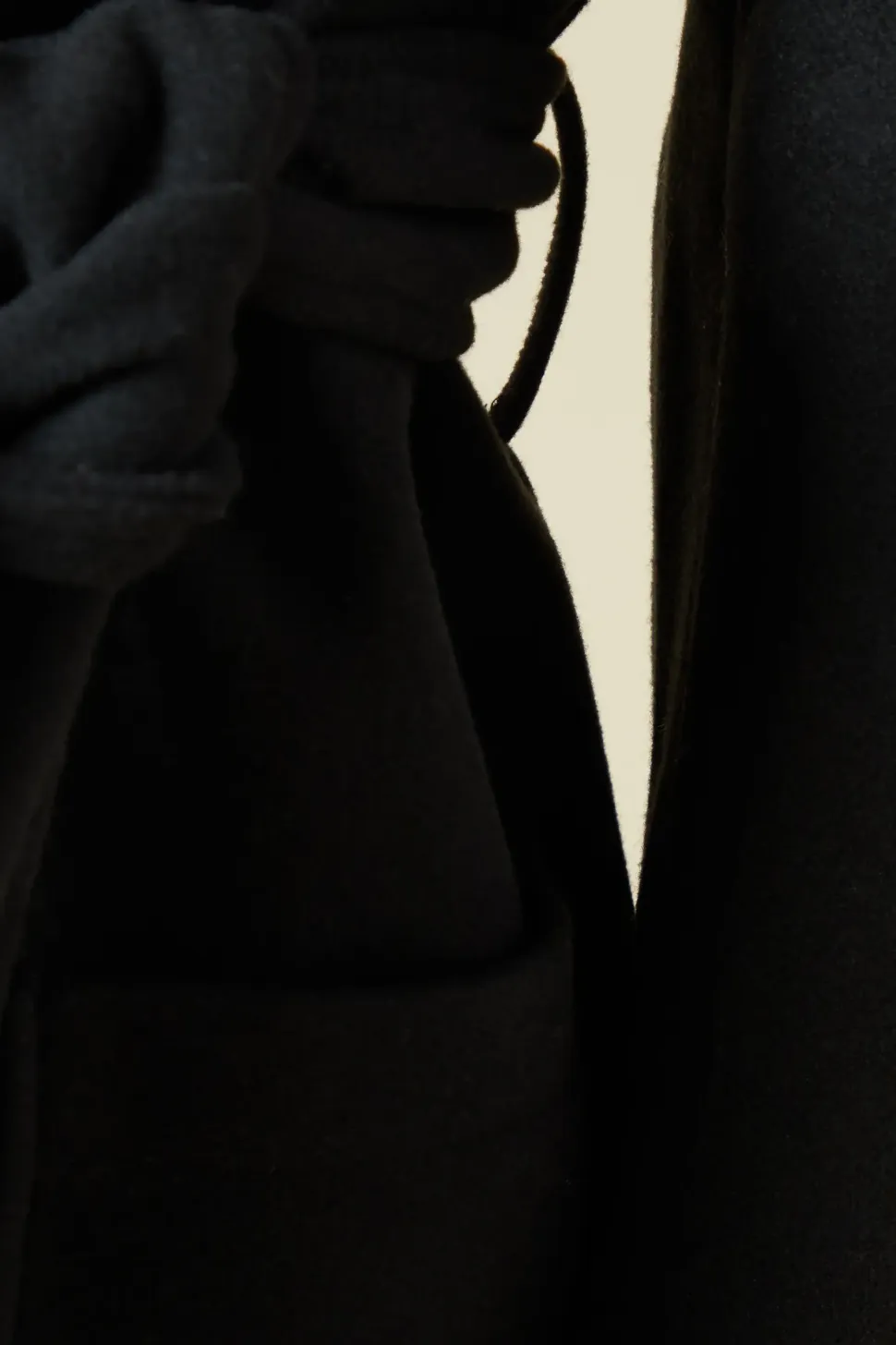 Shawl Collar Midi Coat