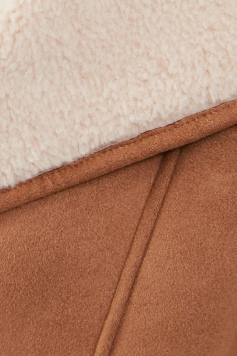 Shearling Bonded Coat