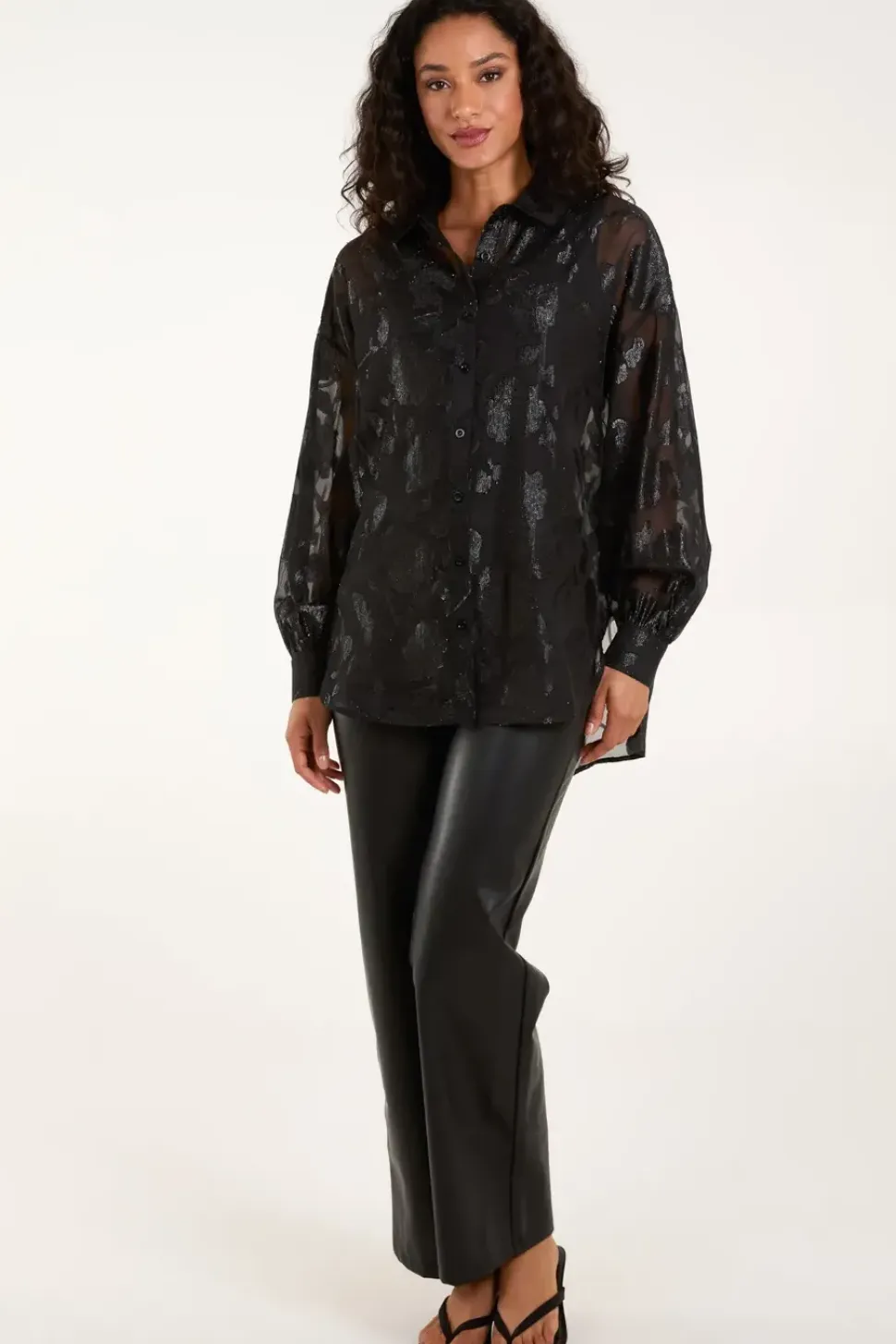 Sheer Foil Shirt