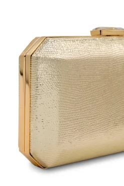Shimmer 'Dempsey' Quilted Clutch Bag