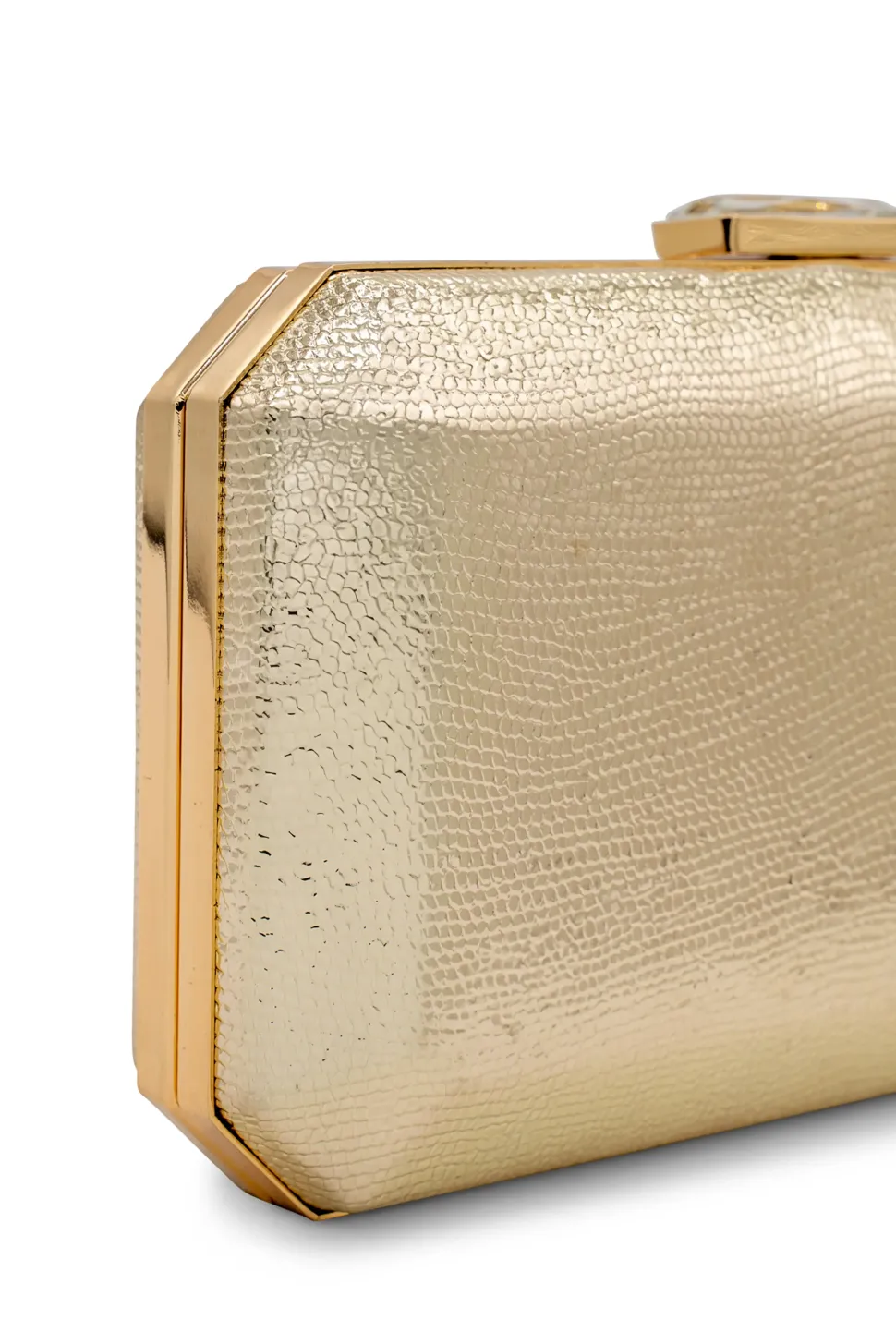 Shimmer 'Dempsey' Quilted Clutch Bag
