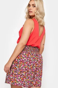 Shirred Shorts