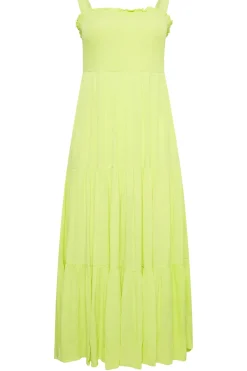 Shirred Strappy Sundress