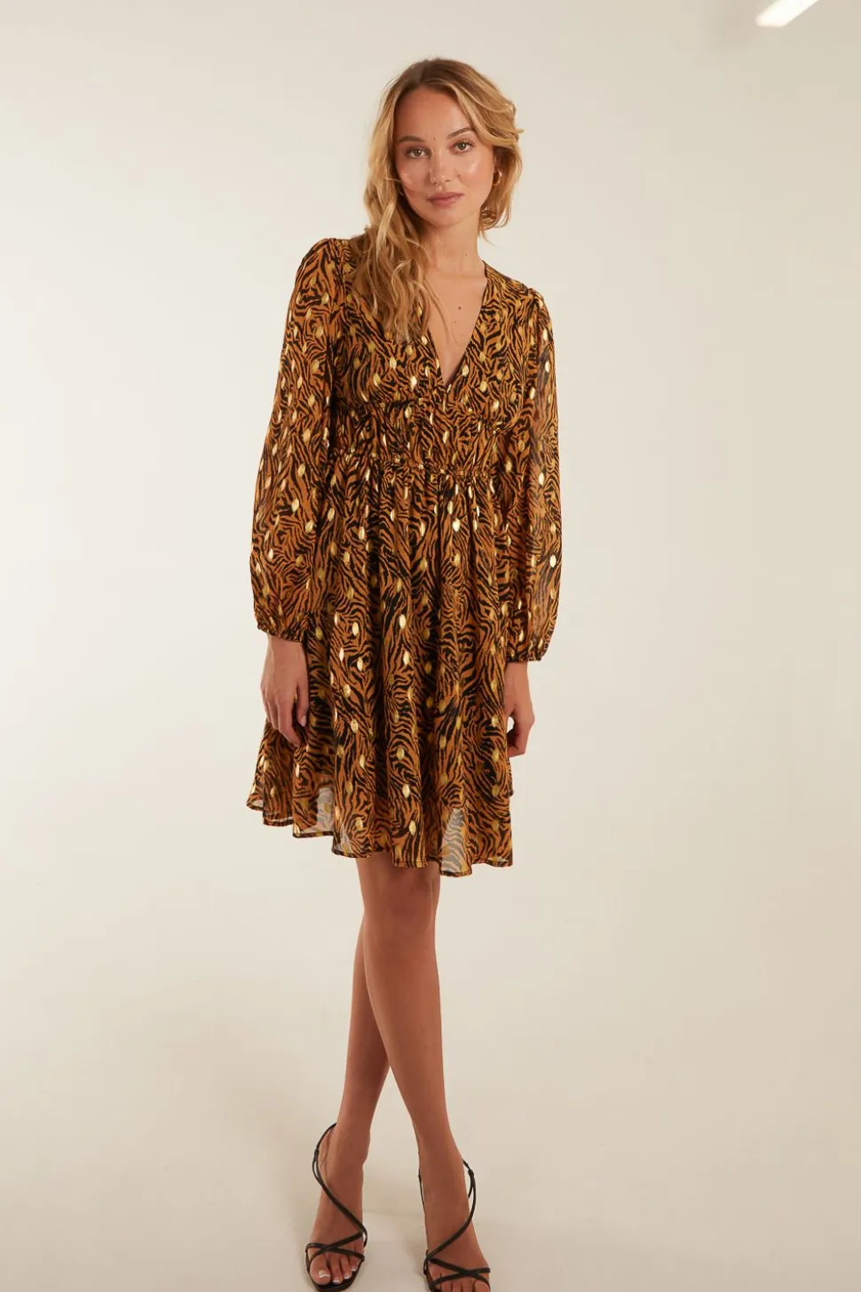 Shirred Waist Dress