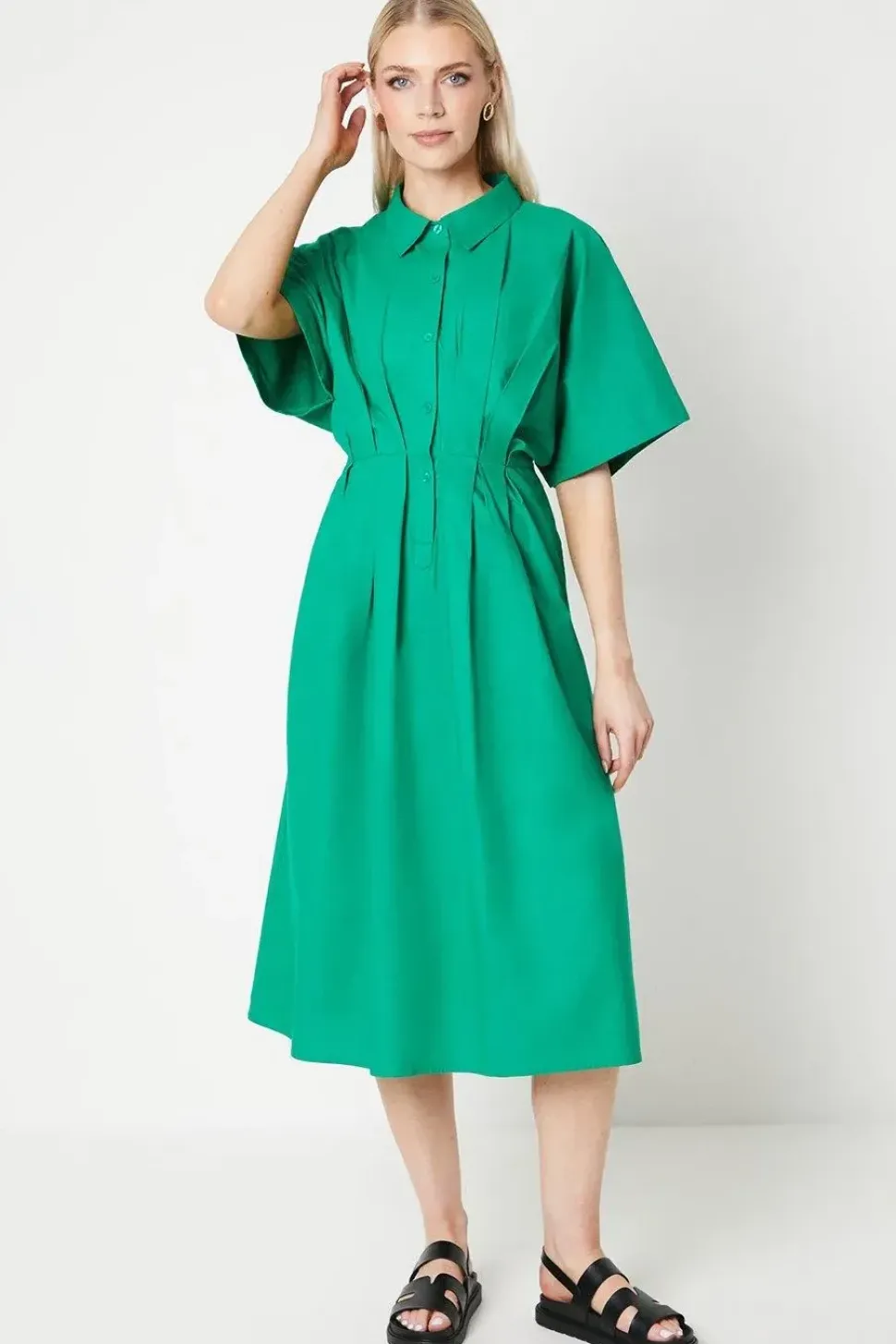 Shirt Midi Dress